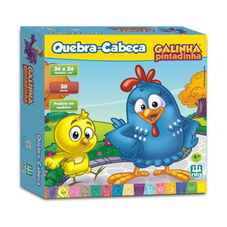 Imagem de Quebra-Cabeça Galinha Pintadinha-NIG BRINQUEDOS