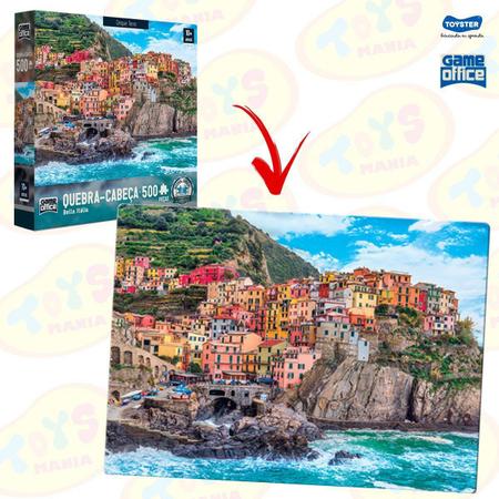 Puzzle Quebra-Cabeça Cinque Terre Bella Itália 500 peças - Game Office -  Livraria e Papelaria Paraná, Livros, Jogos, Materiais Escolares, Cadernos,  Lápis, Caneta, Material de Escritório, Livraria em Caxias do Sul,  Farroupilha