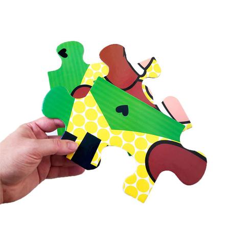 Quebra-cabeça Infantil Grande Cebolinha (20 peças) - Nig Brinquedos I Madu  Brinquedos