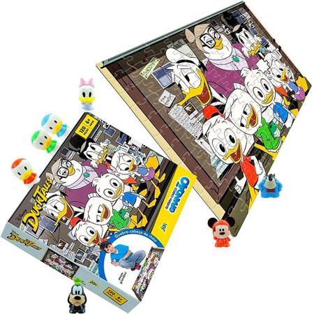 Jogo Infantil Quebra Cabeça de Chão Mickey Mouse Toyster - Loja