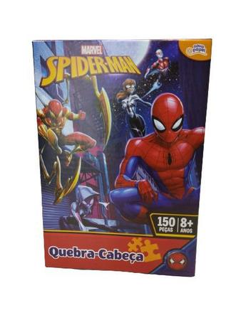 QUEBRA CABEÇA 150PC HOMEM ARANHA - Quebra Cabeça Homem Aranha 150 peças -  Toyster - TOYSTER
