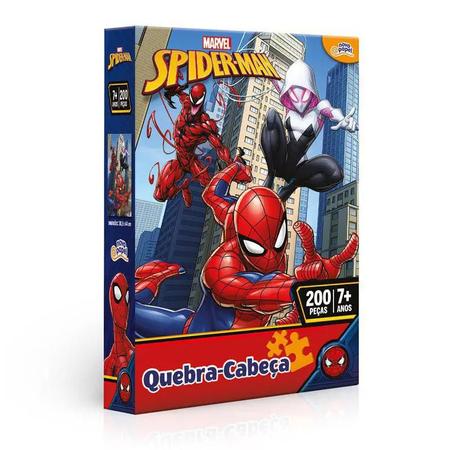 Kit 2 jogos pedagógicos spider-man bingo+ quebra cabeça - TOYSTER - Quebra  Cabeça - Magazine Luiza