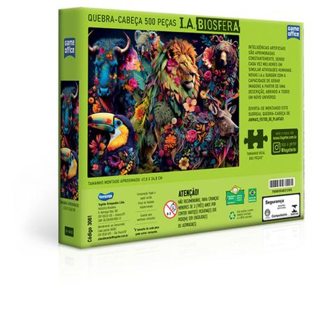 Kit 5 jogos educacional quebra cabeça puzzle alfabetização - Conecta - Quebra  Cabeça - Magazine Luiza