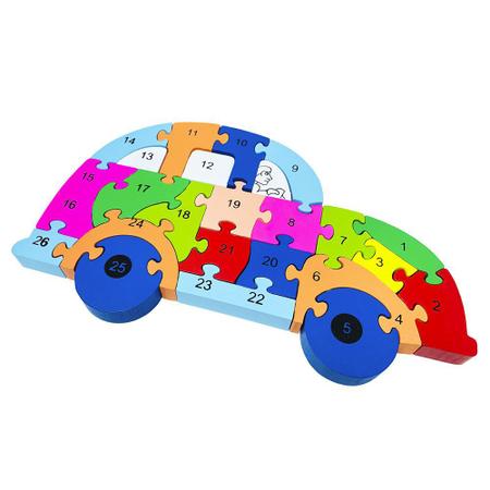 Quebra Cabeça Infantil Cachorro 3D MDF 26Pçs- VMP