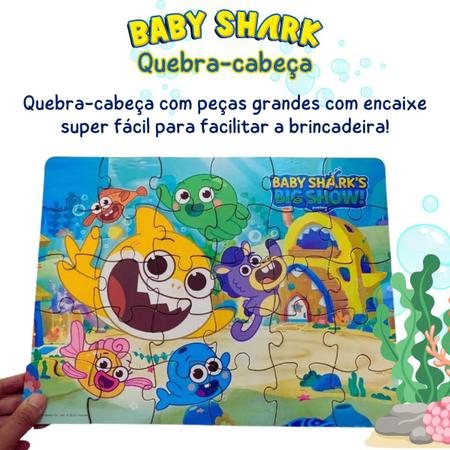 JOGO QUEBRA-CABECA BABY SHARK - Loja Festejando