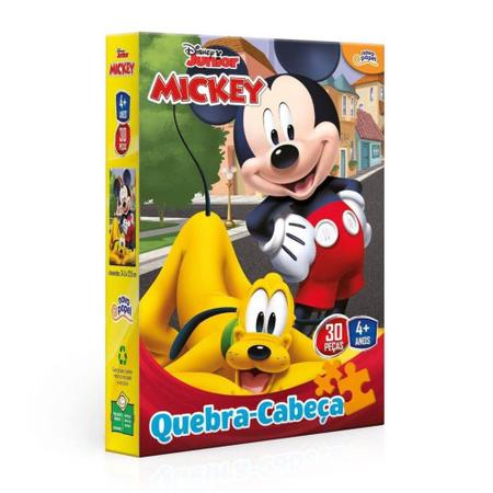 Imagem de Quebra-Cabeça Infantil Disney Mickey - 30 peças - Toyster