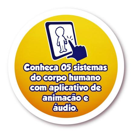 Imagem de Quebra Cabeça Infantil Educativo Corpo Humano Em Madeira C/ App