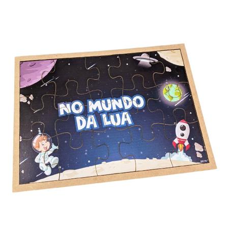 Quebra-cabeça personalizado MDF Infantil Educativo