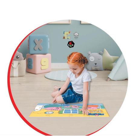 Brinquedo Educativo Quebra-Cabeça Gigante Peppa Pig 45x35 Madeira Jogo  Infantil Coordenação Motora Lógica - Nig 0528 - Nig Brinquedos - Brinquedos  Educativos - Magazine Luiza