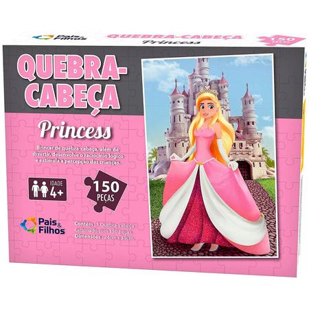 Jogo Quebra Cabeça Infantil Princesas 28 Peças Grandes - Pais e Filhos -  Quebra-Cabeça - Magazine Luiza