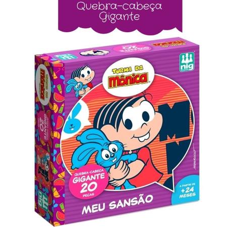 Jogo Quebra Cabeça Grande + Folha Gabarito Com 2 Jogos - GS - Quebra Cabeça  - Magazine Luiza