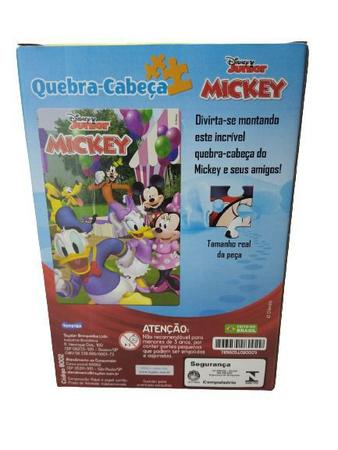 Brinquedo Infantil Quebra-Cabeça Mickey Toyster