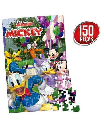 QUEBRA-CABECA C/100 PECAS TOYSTER MICKEY E TURMA 2585 MOD. TURMA na  Papelaria MC Papéis