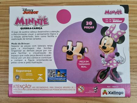 Quebra-Cabeça Minnie Disney 30 peças - Xalingo - Loja Toinho Variedades