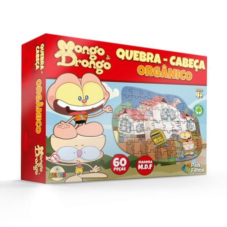 Kit 3 Quebra Cabeças - Aventuras - 60 Peças Cada - Akikola