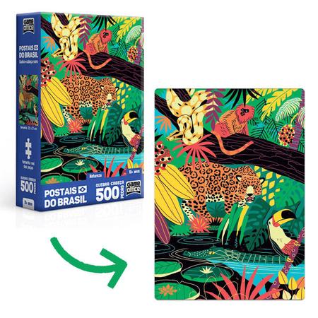 Quebra Cabeça Natureza Brasileira 1500 Peças Toyster - Quebra Cabeça -  Magazine Luiza