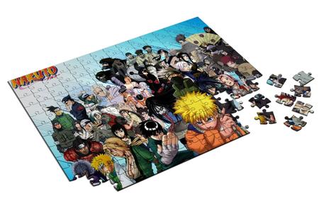 Quebra Cabeca Naruto Com Caixa Personalizado 60 Peças - Pomps Geek - Quebra- Cabeça - Magazine Luiza