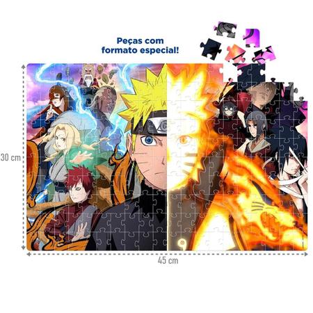 Imagem de Quebra Cabeça Naruto Shippuden 200 Peças Original Puzzle