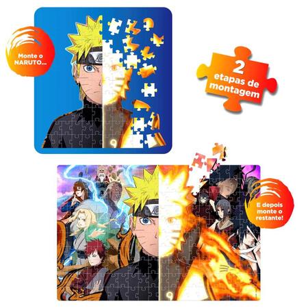 Imagem de Quebra Cabeça Naruto Shippuden 200 Peças Original Puzzle