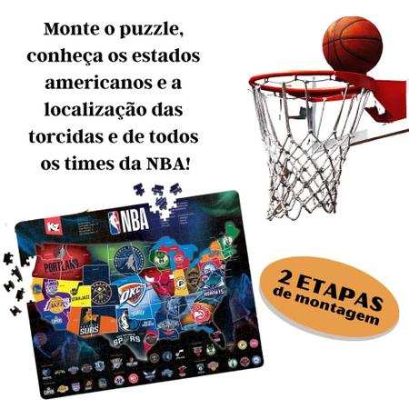 Quebra-cabeça 500 Peças NBA Puzzle Play Elka - Quebra Cabeça - Magazine  Luiza