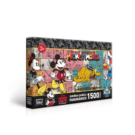 Quebra-Cabeça - Disney - Mickey and Friends - 1500 Peças - Toyster