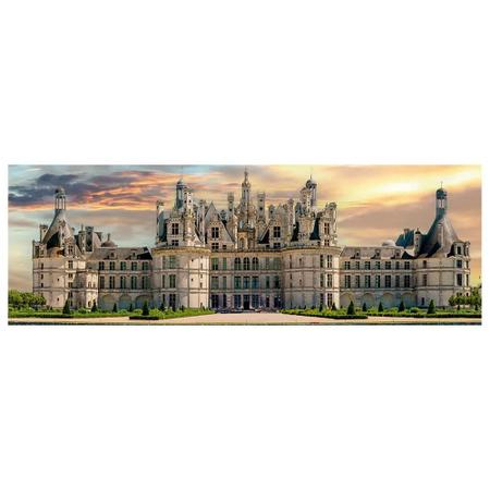 Quebra Cabeça Panorâmico 1500 Peças Castelo de Chambord - Grow