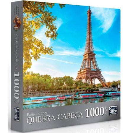 Quebra-cabeça Game Office Paris de 1000 peças