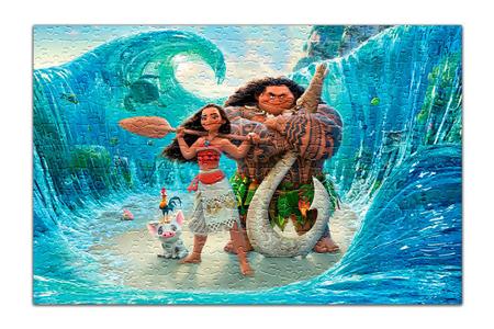 Imagem de Quebra-cabeça Personalizado Moana 60 Peças