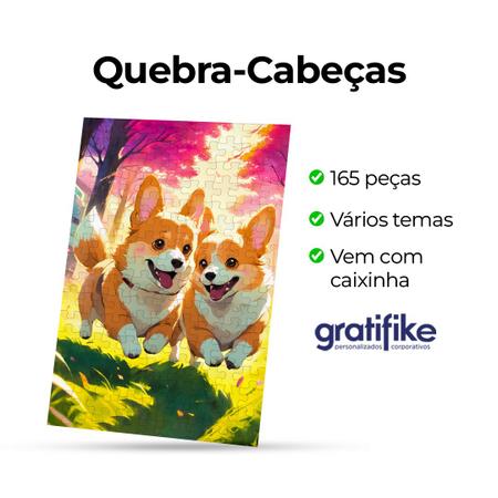 Quebra-Cabeça Personalizado Pets
