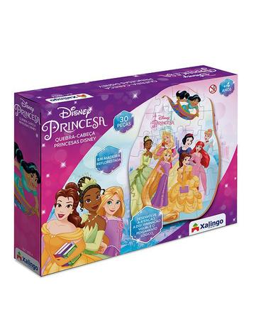 Quebra-cabeça brinquedos disney princesa castelo 300/500/1000 peças quebra- cabeças de madeira crianças brinquedos educativos presentes adultos  impressão clara - AliExpress