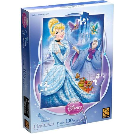 Puzzle 100 peças Princesas - Loja Grow