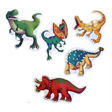 labirinto jogo de quebra-cabeça para crianças com dinossauros pré
