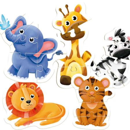 Quebra Cabeça Gigante 48 pçs - Safari : : Brinquedos e Jogos