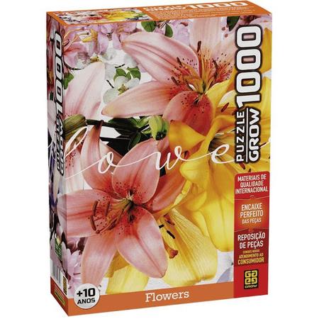 Puzzle 1500 peças Casa das Flores - Educa - Importado - Grow - Quebra  Cabeça - Magazine Luiza