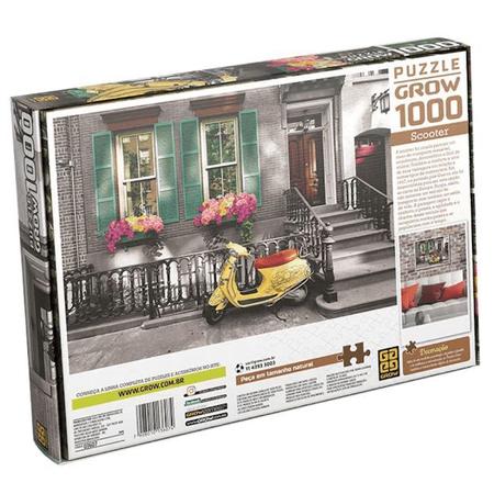 Puzzle 1000 Peças Garagem Vintage - Educa - Importado Grow em