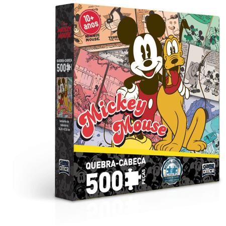 Imagem de Quebra-Cabeça Puzzle 500 Peças - Mickey Mouse - Toyster