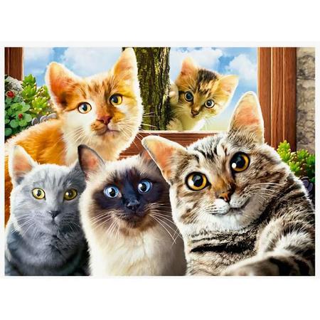 Puzzle 60 peças Gatinhos Fofinhos / Puzzle 60 pieces cuddly kittens - —  Supermarket Brazil