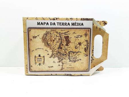 Imagem de Quebra-Cabeça Puzzle Mapa Terra Média De 300 Peças