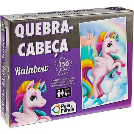 2976 - Quebra Cabeça Rainbow - 150 peças