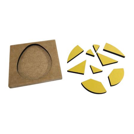 Quebra cabeça tangram 28 peças em madeira - Ciabrink entrega delivery rápido