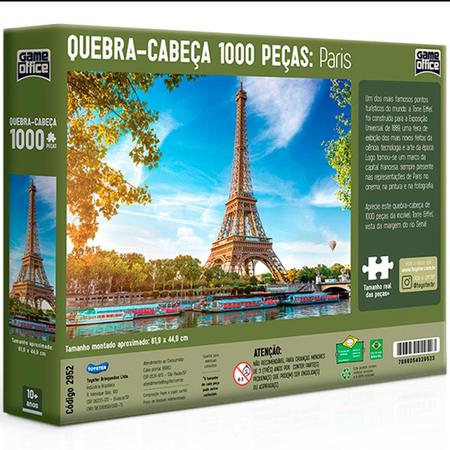 Quebra cabeca torre eiffel: Com o melhor preço