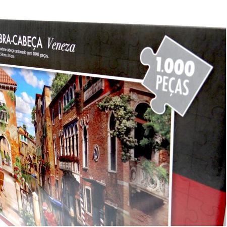 JOGO QUEBRA-CABECA 1000PCS VENEZA P&F 7266