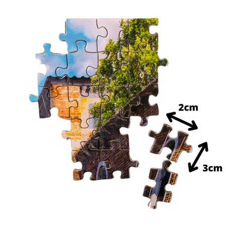 Quebra Cabeça Veneza Grande 1000 peças 54x74 cm Puzzle Jogo - Erafull