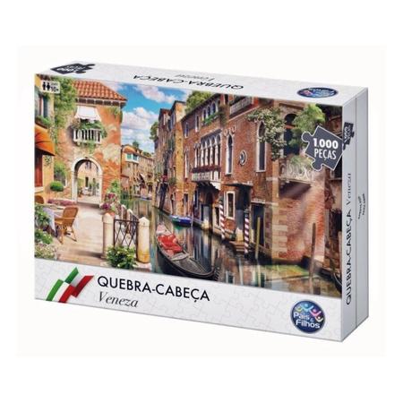 Jogo Kit 8 Quebra Cabeça Veneza Portugal Itália Suíça Puzzle em Promoção na  Americanas