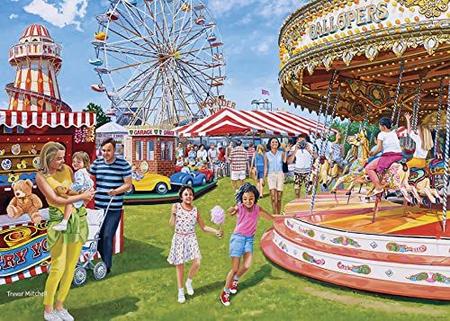 Imagem de Quebra-cabeça Vintage Fairground Fun, 1000 peças (maiores de 12 anos)