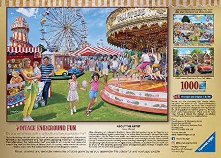 Imagem de Quebra-cabeça Vintage Fairground Fun, 1000 peças (maiores de 12 anos)