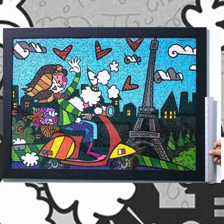 Jogo Puzzle Quebra Cabeça 1000 Peças Romero Britto Grow na