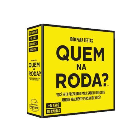 Quem na Roda - Jogo de Cartas - Hygge Games - Deck de Cartas - Magazine  Luiza