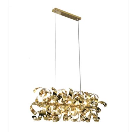 Imagem de Querolustre Pendente Dcd06209 P/24 Lamp G9 Dourado