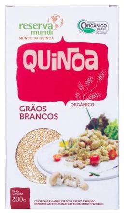 Imagem de Quinoa Branca Orgânica Reserva Mundi 200g